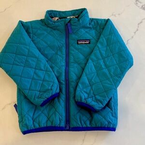 Patagonia Turquoise Nano puff Quilted Jacket 3T